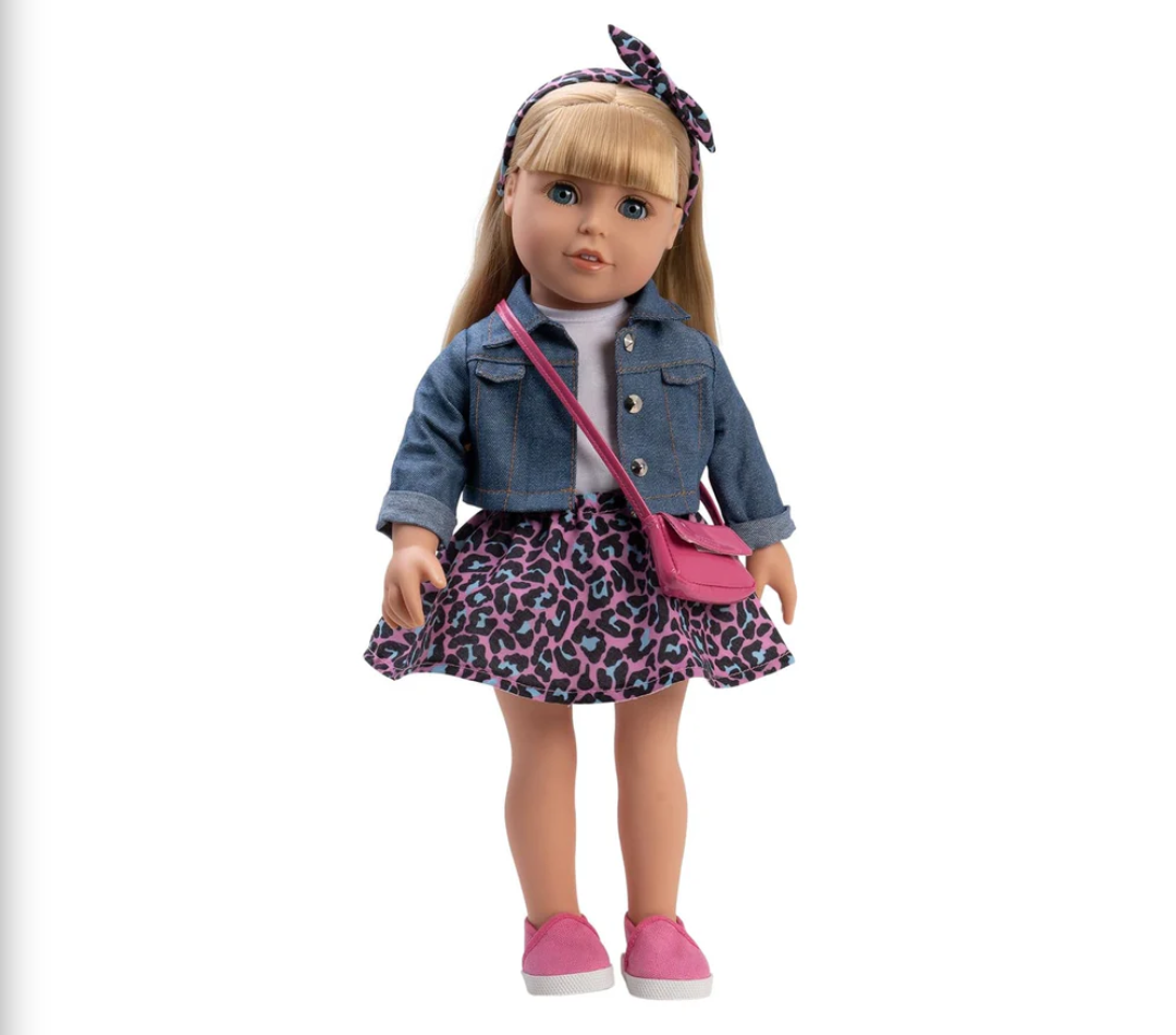 Amazing Girl 18 Inch Doll Clair Cheetah Chic