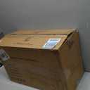 Electric Fireplace Logs Inserts Heater with Infrared Remote Controller 5 Flame Brightness 24 H Timer Overheating Protection for Home and Office Decor Black