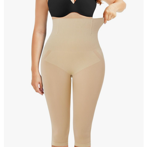 Nebility Seamless Shapewear Tummy Control High Waist Compression Leggings for Women Butt Lifting Shapewear Thigh Slimmer