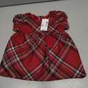 The Children's Place Baby Girls' And Newborn Short Sleeve Dressy Dress and Diaper Cover Set 0-3M/M