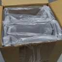 upsimples 6 Pack Acrylic Shelves for Wall Storage, 15" x 4 Floating Bookshelves for Kids, Display Shelf Organizer for Bathroom, Bedroom, Living Room, Kitchen, Room Decor, Clear