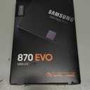 SAMSUNG 870 EVO SATA SSD 500GB 2.5 Internal Solid State Drive, Upgrade PC or Laptop Memory and Storage for IT Pros, Creators, Everyday Users, MZ-77E500B/AM, Black