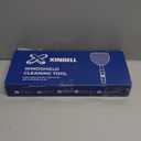 XINDELL 24-inch Windshield Cleaner Tool  Upgrade Large Head Car Interior&Exterior Window Cleaning Kit with Extendable Handle & 4 Microfiber Pads, Auto Wiper Brush for Car, Trucks, SUVs, RVs & Home