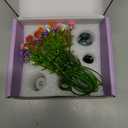 10-Pack Magnetic Mini Glass Vases Set with 30+ Flowers  Slam-Proof Strong Magnet for Fridge, Locker & Office Decor  Crystal Clear Bud Holders for Propagation for Women