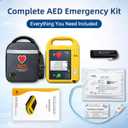 AED Automatic External Defibrillator, Portable Machine Emergency Suitable for Home, Gym, Office, School, and Public Access (Subway/Mall)