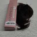 CJL HAIR Claw Clip Short Ponytail Hair Extensions DIY Bendable Metals Messy Bun Hair Piece for Wonen Straight Synthetic Fake Hairpieces Dark Brown