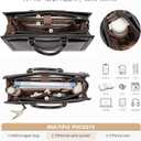 LOVEVOOK Laptop Tote Bag for Women, Office Work Bag Briefcase fit for Laptop, Large Capacity Teacher Bag Handbag
