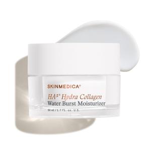 SkinMedica HA Hydra Collagen Water Burst Face Moisturizer with Vegan Collagen - Plumping Face Cream with Microbiome Barrier Complex for 24-Hour Hydration - Helps Replenish Dry, Dull Skin (1.7 Fl Oz)