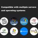 Rack Mount KVM w/17.3" LCD Monitor, MT-VIKI 8 Port HDMI KVM Switch 1920x108060Hz for 1U 19" Rack Support OSD Menu/Hotkey+ 8 KVM Cables + Keyboard + Touchpad+ Drawer