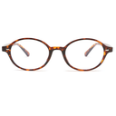 FEISEDY Vintage Oval Blue Light Glasses for Women Men Stylish Lightweight 90s Eyeglasses Fake Nerd Y2k Eyewear Frame B0242