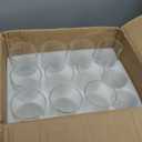 TBWIND 12Pcs Glass Cylinder Vases 8 Inch Tall Clear Flower Vases for Centerpieces Wedding Decoration, Hurricane Floating Candle Holder for Party Table Home Decor