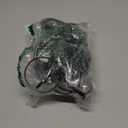 Outdoor String Lights 25 Feet G40 LED Patio Lights, Plug-in, 13 Plastic Edison Bulbs(1 Spare), Waterproof Connectable Hanging Light for Backyard Porch Balcony Party Decor, E12 Base, Black