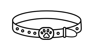 Orange Reflective Dog Collar