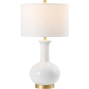 JONATHAN Y JYL6208A Brussels 27" Ceramic/Metal LED Table Lamp Contemporary Transitional Bedside Desk Nightstand Lamp for Bedroom Living Room Office College Bookcase LED Bulb Included, White JONATHAN Y JYL6208A Brussels 27" Ceramic/Metal LED Table Lamp Contemporary Transitional Bedside Desk Nightstand Lamp for Bedroom Living Room Office College Bookcase LED Bulb Included, White