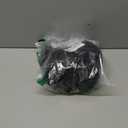 Cherokee Infinity Womens Round Neck Scrub Top, Partial Zip Covered Placket, 3 Zip Pockets, PROTX2 Technology - IN622A (Small, Black)