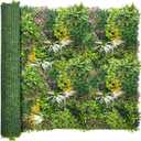 ODTORY Artificial Greenery Grass Wall Panels: 6FT x 12FT(72 SQFT)