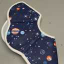 QIYADIN Soft Cat Cone, Adjustable Pet Recovery Collar After Surgery to Prevent Licking Wound, Protective Cat Neck Cone, Comfortable Pet Elizabethan Collar for Cats Kittens and Puppies (Large)