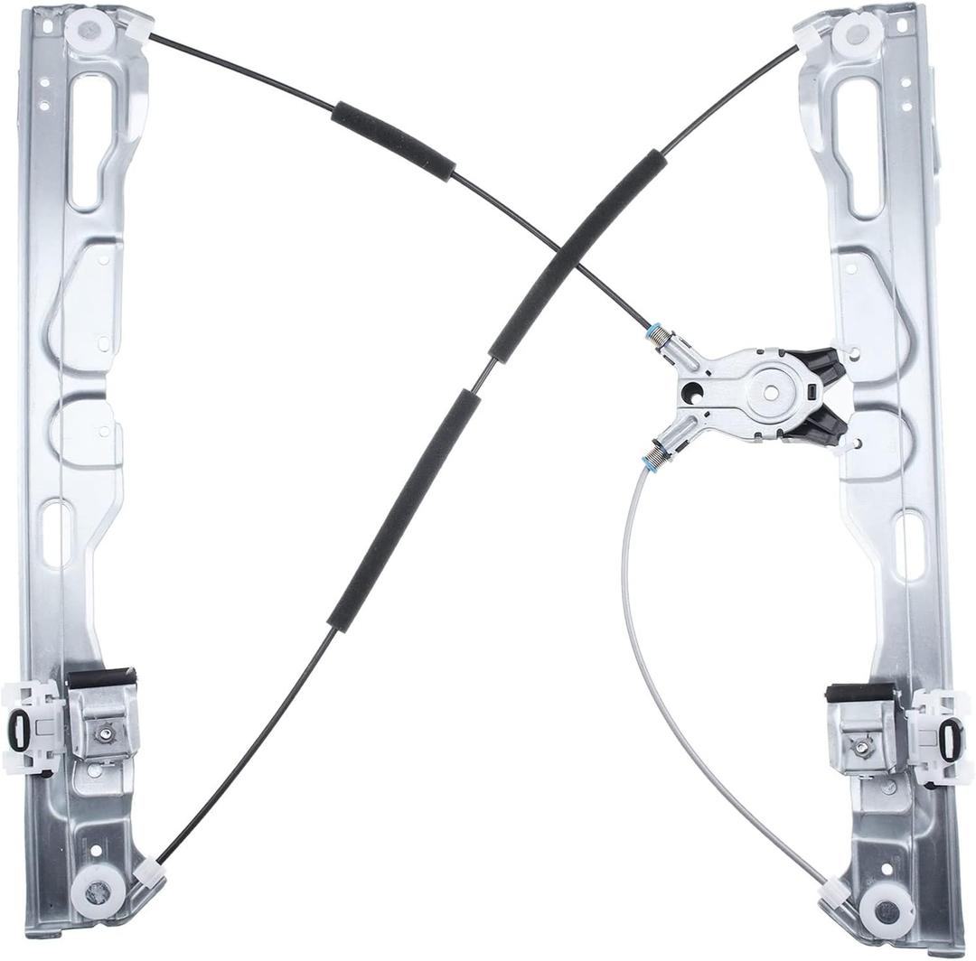 A-Premium Power Electric Window Regulator Without Motor Compatible with Ford F-150 2009-2010 Pickup Front Right Passenger Side