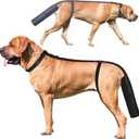 2 Pieces Dog Tail Protector Cover for Wounds, Dogs Tails Heal Sleeve, Dog Wound Care for Medium and Large Dogs to Assist in Recovery from Injury, Tail SizeXL 19.7-21.6", Diameter 5.3-6.3"