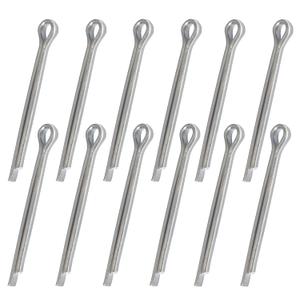 12PCS 5030087 Outboard Lower Drive Cotter Pin for Yamaha Suzuki and Johnson Evinrude Marine Propeller Replace 09204-03001 91401-40025