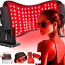 Multifunction Infrared Red Light Therapy for Body and Face, Near-Infrared 850 Red Light Therapy, Cordless, Waist, Legs and Other Parts, Adjustable in Three Levels from 10-30min (Large)