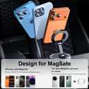 Car Phone Holder for Magsafe [2026 89+LBS Suction & 3700gf Magnetic] 360 Adjustable Cell Phone Mount, Phone Holders for Your Car Accessories Kit for iPhone 17-12 Series & All Speakerphones