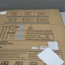 Cumbor 29.7-46" Baby Gate for Stairs, Mom's Choice Awards Winner-Auto Close Dog Gate for The House, Gifts for Mom, Easy Install Pressure Mounted Pet Gates for Doorways, Black