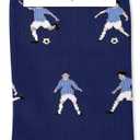 Bxoryn Funny Soccer Socks - Funny Gifts for Men - Football Crew Socks Holiday Birthday Athletic Gifts for Sport Lovers Fans Coach Players Father's Day - 1 Pair, Size 10-13