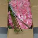 40 Pack Wisteria Hanging Flowers,Hanging Flowers,Fake Wisteria, Hanging Flowers for Decoration,Artificial Flowers,Vines for Bedroom, Wisteria for Wedding Decorations for Home Party(3.6 Ft/Pcs, Pink)