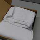 Wokceer White Backdrop Curtain for Parties 10x10FT Photo Backdrop Drapes for Wedding Polyester White Backdrop for Photoshoot Baby Shower Birthday Party Curtains Photography Background 2 Panels 5x10FT (10FTx10FT)