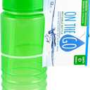 Items 4U! On The Go Reusable Bottle, 12 oz, Plastic, Colors Vary, 1- Bottle