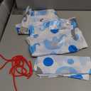 Zonon 3 Pcs 56'' Extra Large Baby Shower Bag Elephant Oversized Holiday Plastic Gift Bags Jumbo Storage Wrapping for Birthday Party Favors Gift Wrap(Blue)