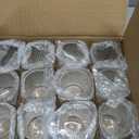 24 Pcs Votive Candle Holders - Clear Glass Tea Lights Candle Holder in Bulk for Table Centerpiece, Tealight Candle Holder for Weddings, Home Decor, Baby Shower, Special Occasions (Clear, 24)