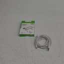 Belkin BoostCharge Braided Lightning Cable - 6.6ft/2M - MFi Certified Apple iPhone Charger USB to Lightning Cable 6ft - iPhone Cable - iPhone Charger Cable - Apple Charger - USB Phone Charger - White