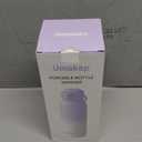 Portable Bottle Warmer for Travel - 12oz Portable Milk Warmer with Dual Heating Modes for Breast Milk & Water Fast Heating Smart Temperature Control for Outdoor Activities and Nighttime Feeding