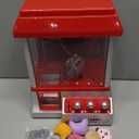 Claw Machine for Kids Toy Mini Arcade Machine Candy Grabber Prize Dispenser Vending Machine Arcade Game Machines for Home Party Christmas Birthday Gifts Cool Girl Toys