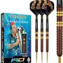 RED DRAGON Peter Snakebite Wright Copper Fusion Premium Tungsten Darts Set with Flights and Stems