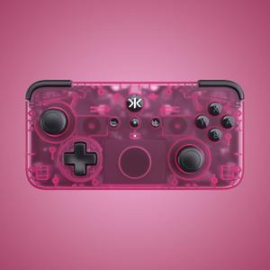 CRKD NEO S - Wireless Collectible Controller for Nintendo Switch OLED, Mobile, PC, Smart TV, Steam Deck OLED, Legion Go, Rog Ally Gaming (Electric Pink)