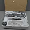 BoostArea Dimmable Floor Lamp for Living Room,Arc Sofa Lamps with Remote,Stepless Dimmable & Colors Temperature 2700k-6500k,67 in,Tall Flexible Head Standing Lamp for Bedroom Study Room Office,Jute