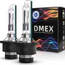 DMEX (Pair D4R 35W 4300K Xenon Headlight HID Bulbs Replacement 42406 66450 42406WX Car Headlamps(Not fit Halogen Headlight Assembly) (4300K Warm White)