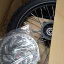 2.50-14 60/100-14 Front 3.00-12 80/100-12 Rear Rim Wheel Tires With 12-15mm Bearing for 50cc 90cc 110cc 125cc SSR125 TTR110 PW80 CRF70 KLX110 Apollo TaoTao DB14 Coolster Pit Bike Motorcycle