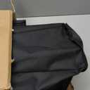 Uyittour 300L Extra Large Collapsible Foldable Wagon, 440lbs Load Capacity 48''L Extended Heavy Duty Folding Beach Wagon with Big All-Terrain Wheels, Utility Garden Cart for Outdoor Activities, Black