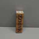 MADIZZ Set of 2 Linen Throw Pillow Covers with Broad Edge Soft Boho Decorative Pillow Cases for Sofa Bedroom Modern Pillow Shell 20x20 Inch Denim Blue