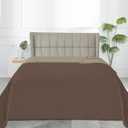 Easy-Going Waterproof Dog Bed Cover Reversible Leak Proof Pet Blanket Replacement Mat for Furniture Washable Couch Cover Sofa Cover for Dogs Cat(68x86 Inch, Brown/Beige)