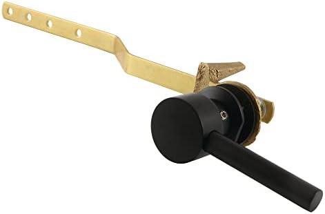 Kingston Brass KTDL0 Concord Front Mount Toilet Tank Lever, Matte Black 11.44 x 3.69 x 1.38
