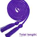 6 Pieces Graduation Honor Cords Tassels Honor Cords with Tassel for Graduation Students