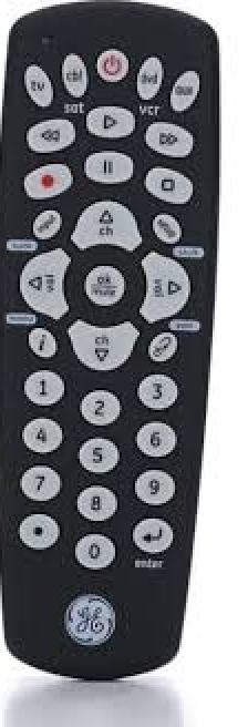  General Electric 25020 Universal Remote Control 4-Device Universal  Remote