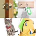 150 Pack Plastic Key Tags with Labels, Colored Key Labels Markers Keychain Label Name Identifiers ID Tags with Split Ring for USB Drive Pets Bags Luggage Suitcase Storage