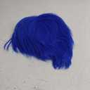 Miss U Hair Men Short Straight Blue Wig Layered Cosplay Anime Wig
