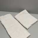 LAMIT Natural Ivory Semi Sheer Linen Curtains 84 inch Long, Cream White Light Filtering Living Room Panels Back Tab and Rod Pocket Neutral Drapes for Bedroom/Farmhouse, 2 Panels, 52 x 84 Inch